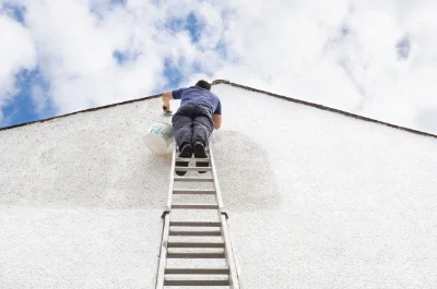 Peinture extérieure à Lanvéoc — façades et ravalement